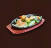 Mixed Seafood with Ginger & Spring Onion