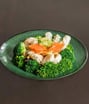 Aroma Chinese Cork Stir Fried Seafood with Broccoli